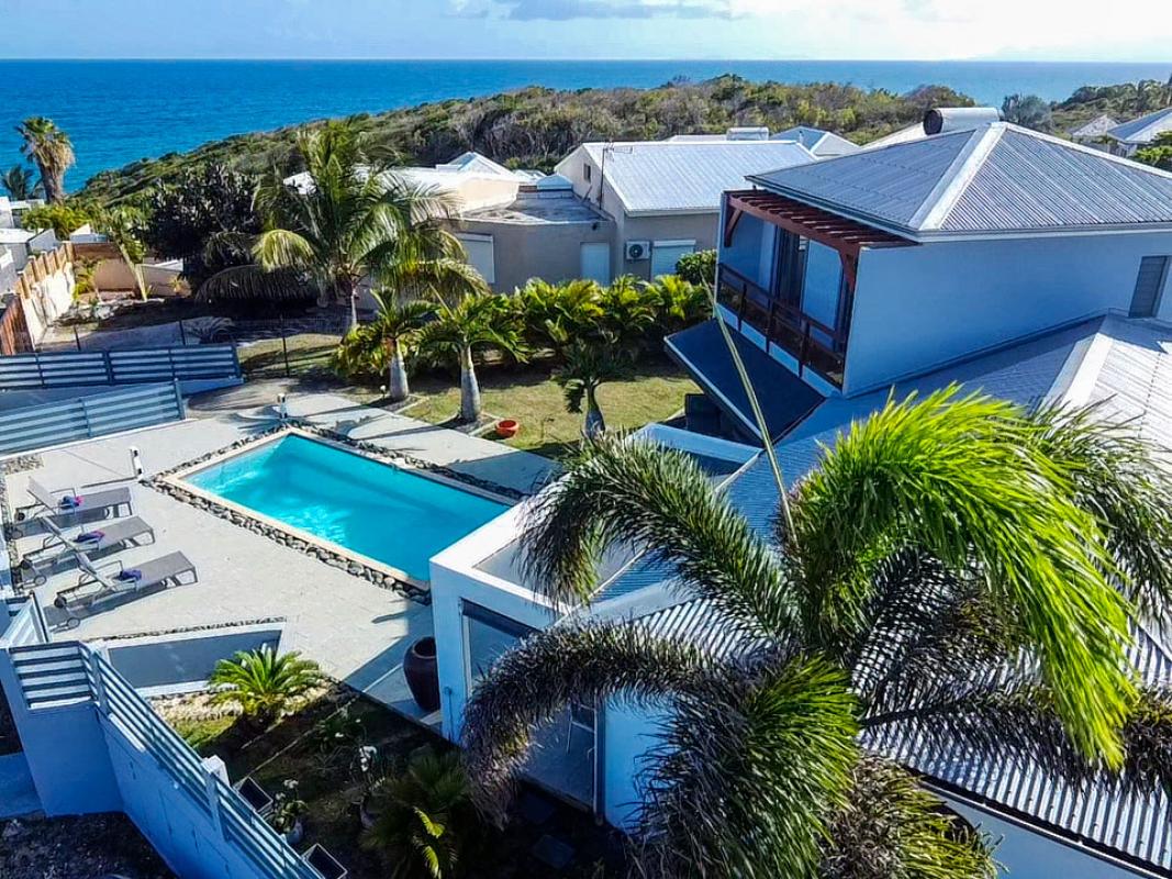 26 Location villa Andrea 3 chambres 6 personnes vue mer et piscine à sainte anne en guadeloupe - vue d'ensemble